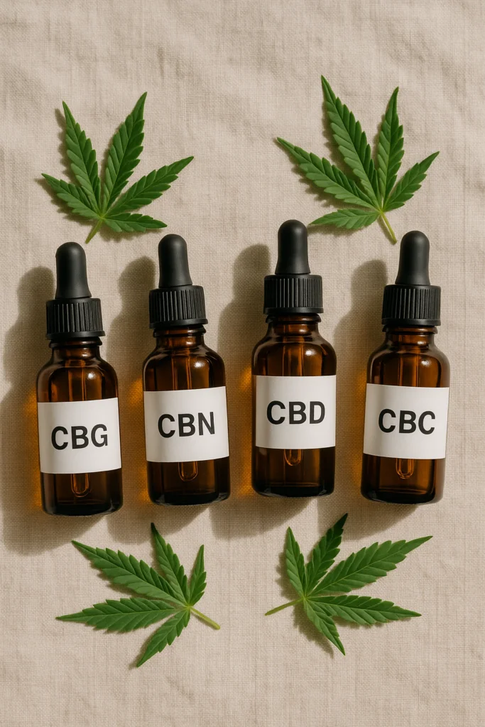 Minor Cannabinoids & Your Routine: The Rise of CBG, CBN & CBC in 2025