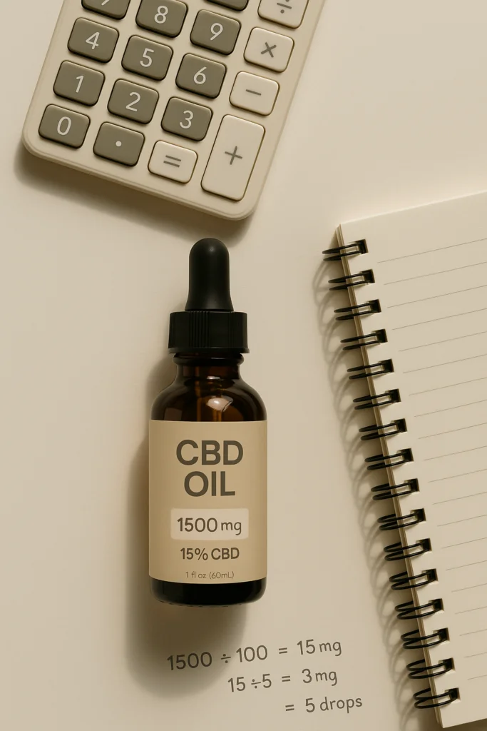 How to Read a UK CBD Label (mg, %, ml): Avoid Common Shopping Mistakes