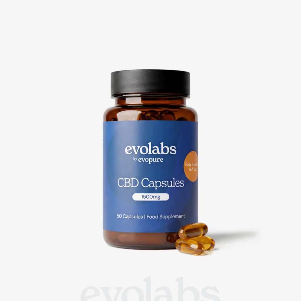 1500mg CBD Capsules Evolabs