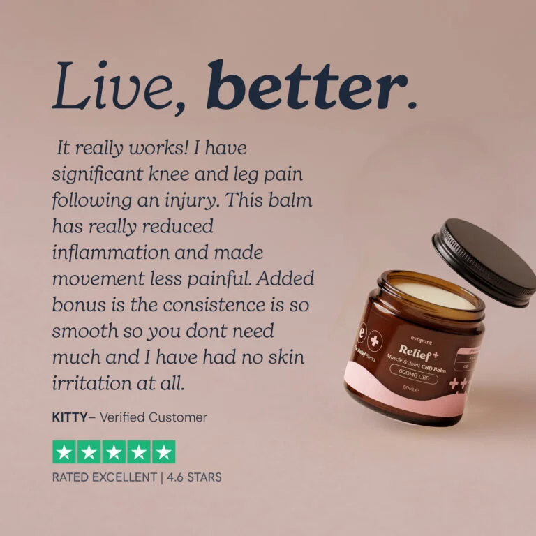 Customer review of Evopure CBD Balm
