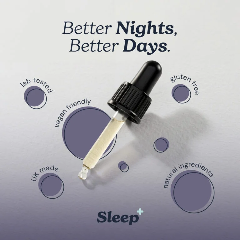 Evopure Sleep CBD Oil dropper close-up