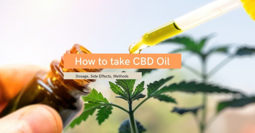 How to take CBD Oil