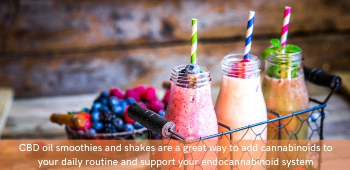 CBD smoothie and shakes benefits
