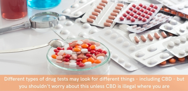 Why you may fail a drug test after using CBD