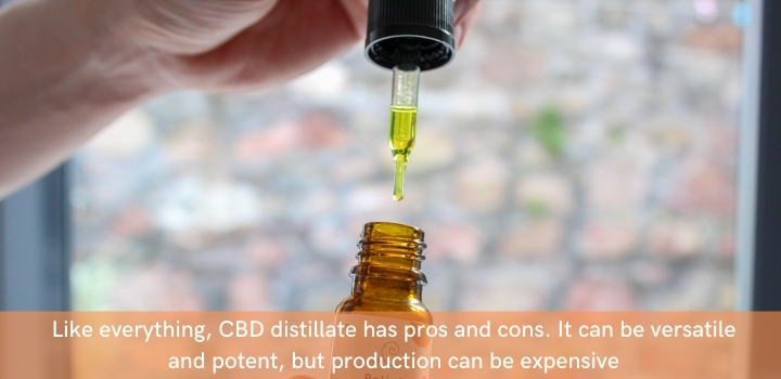 Pros and Cons of CBD Distillate
