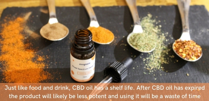 What is the shelf life of CBD oil?