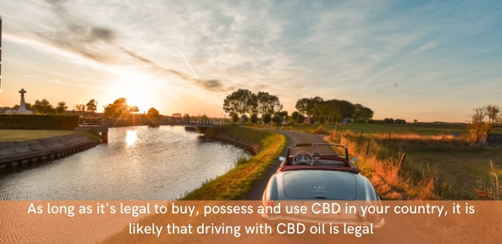 Is CBD Oil Legal Whilst Driving in My Country