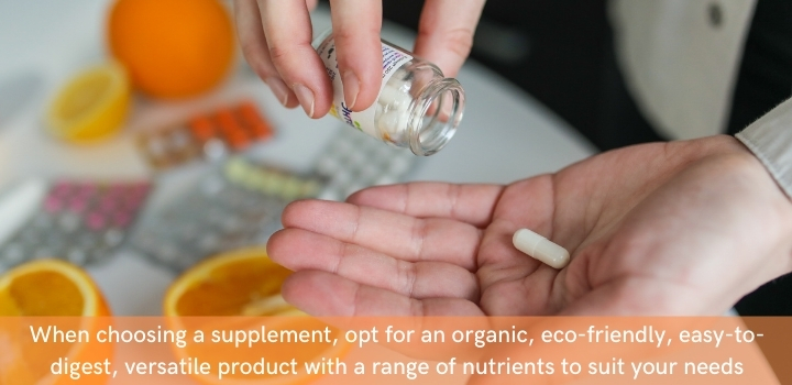 How to choose an organic, natural supplement