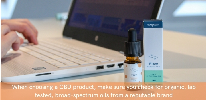How to choose from the different types of CBD product