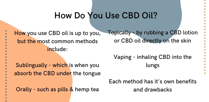 How do you use CBD oil