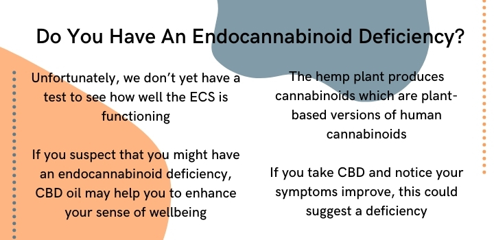 Is there a test for an endocannabinoid deficiency