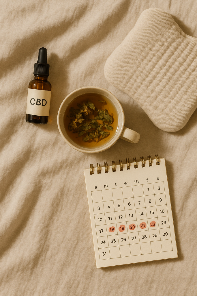 CBD for PMS & Period Pain: Timing, Dosing, and Smart Stacks