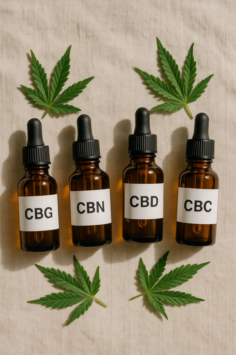 Minor Cannabinoids & Your Routine: The Rise of CBG, CBN & CBC in 2025
