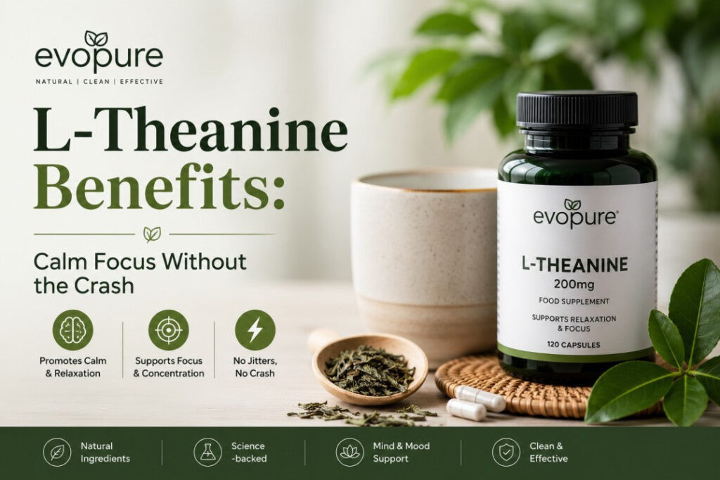 L-Theanine Benefits: Calm Focus Without the Crash