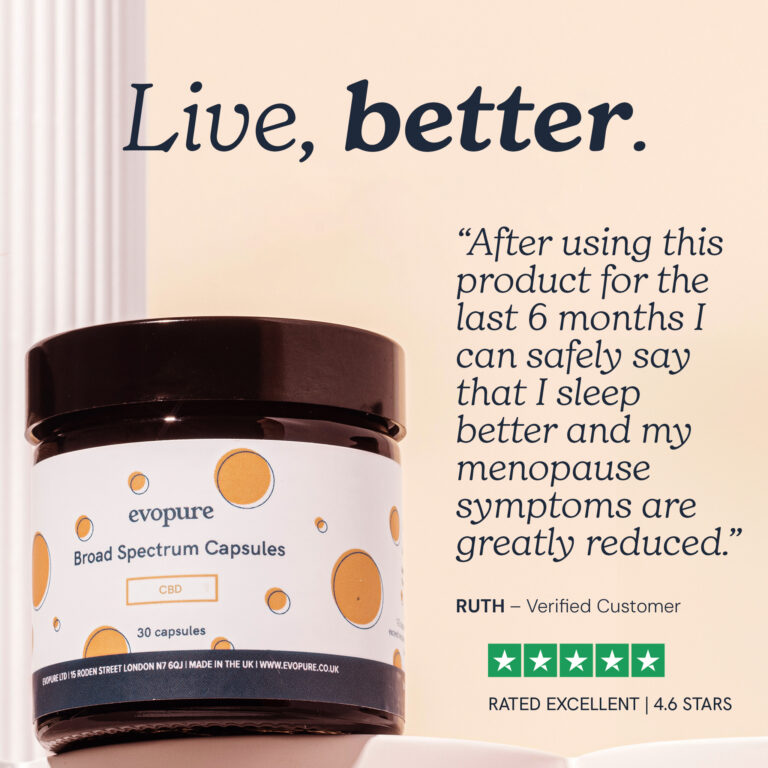 Customer review of Evopure Broad Spectrum CBD Capsules