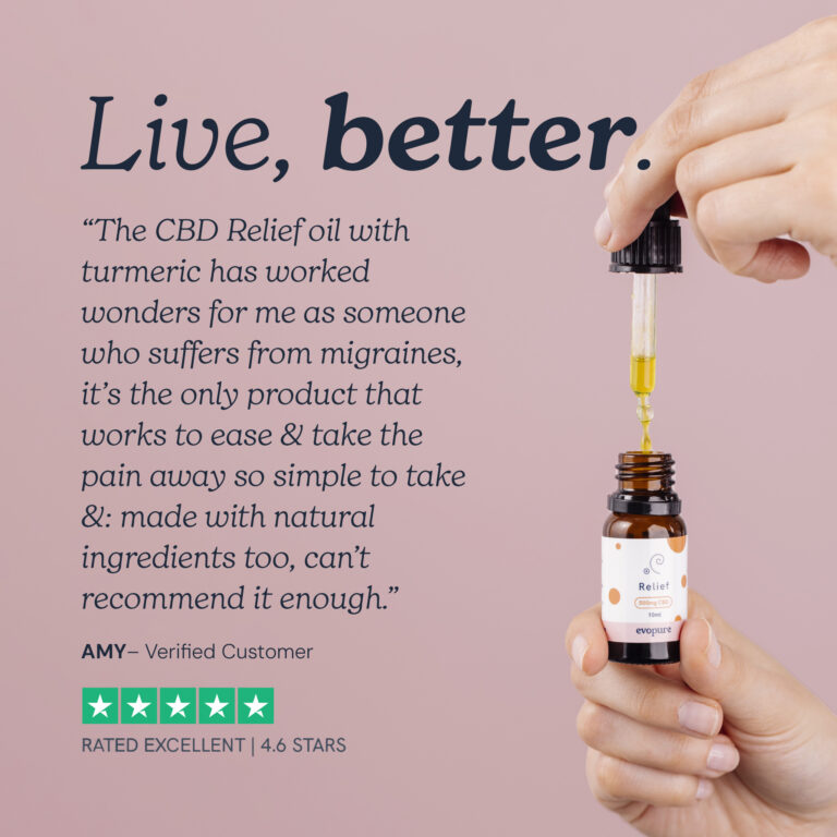 Customer review of Evopure Relief CBD Oil