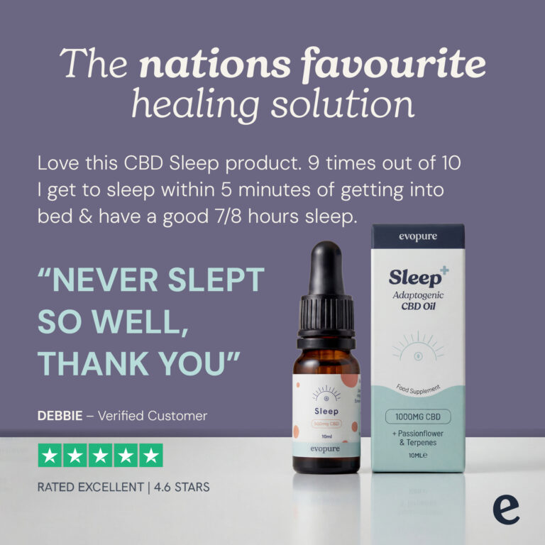 Customer review of Evopure Sleep CBD Oil