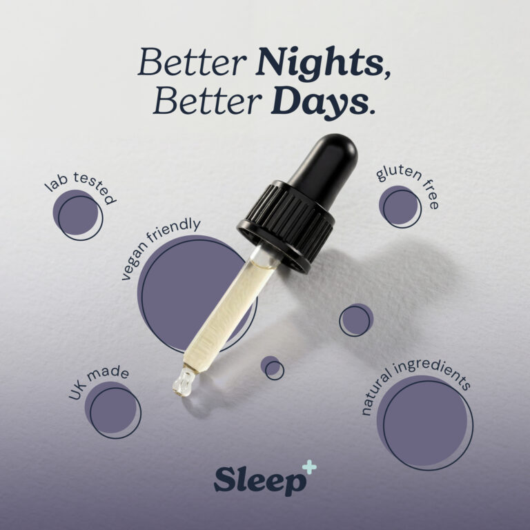 Evopure Sleep CBD Oil dropper close-up