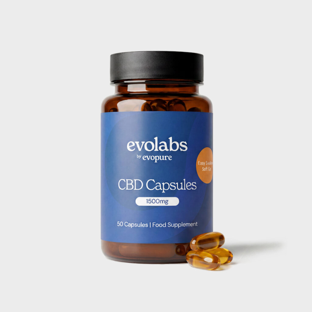 1500mg CBD Capsules Evolabs